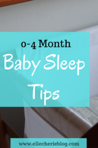 0-4 month baby sleep tips