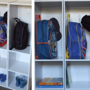 DIY Kids Cubbies