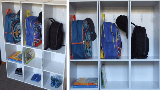 Backpack Storage Unit, Best Bag Storage