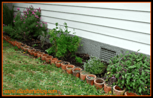 Step 4 - After photo of herb garden